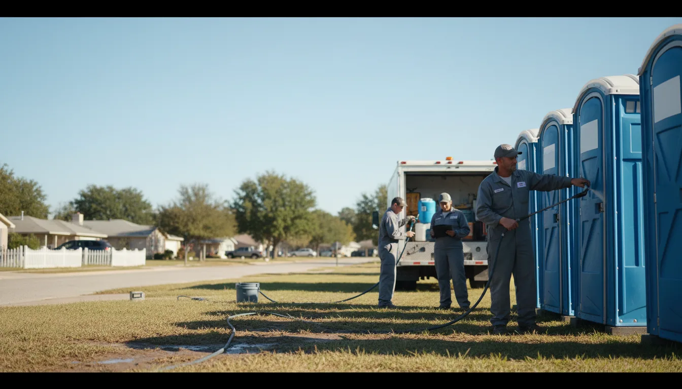 Long-Term Portable Toilet Rental in Inverness, MS near me